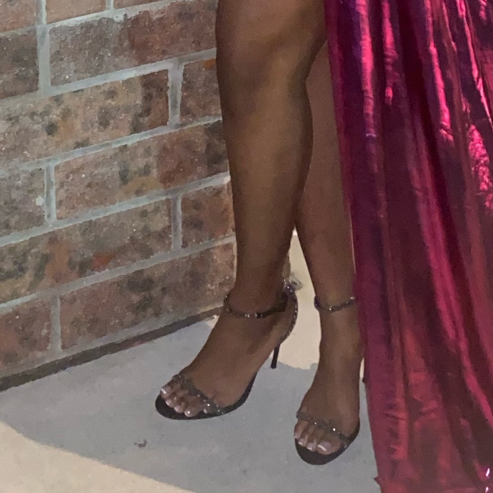 Steve Madden Black Breslin Heels - Picture 6 of 6
